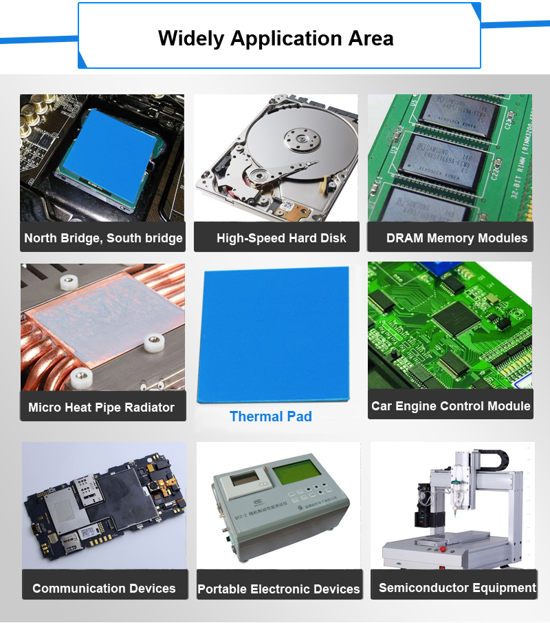 thermal pad widely application area